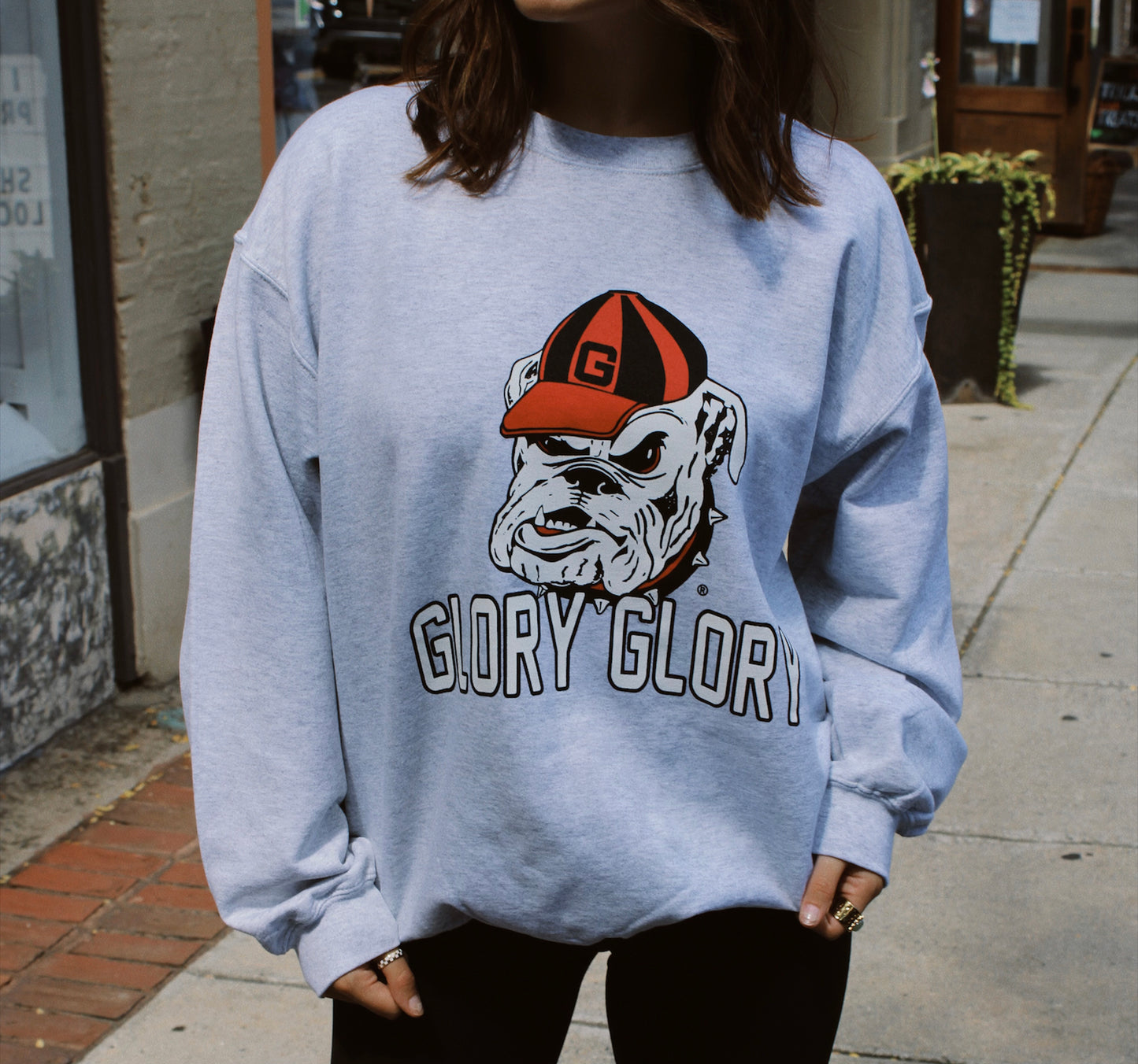 GLORY GLORY BULLDOG SWEATSHIRT