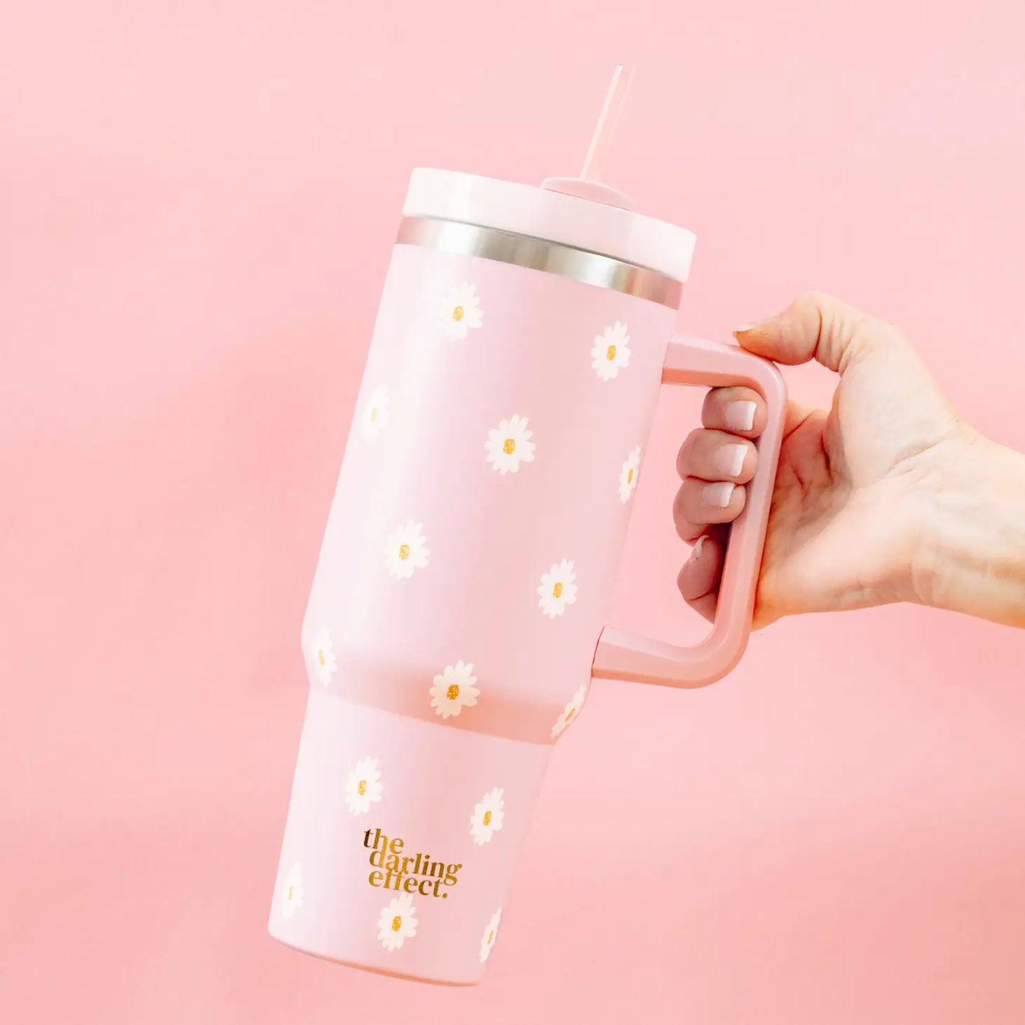 DANCING DAISY 40OZ TUMBLER