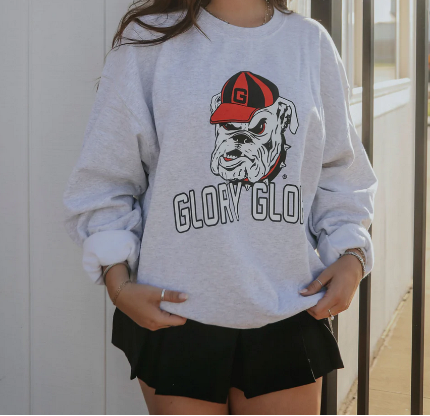 GLORY GLORY BULLDOG SWEATSHIRT