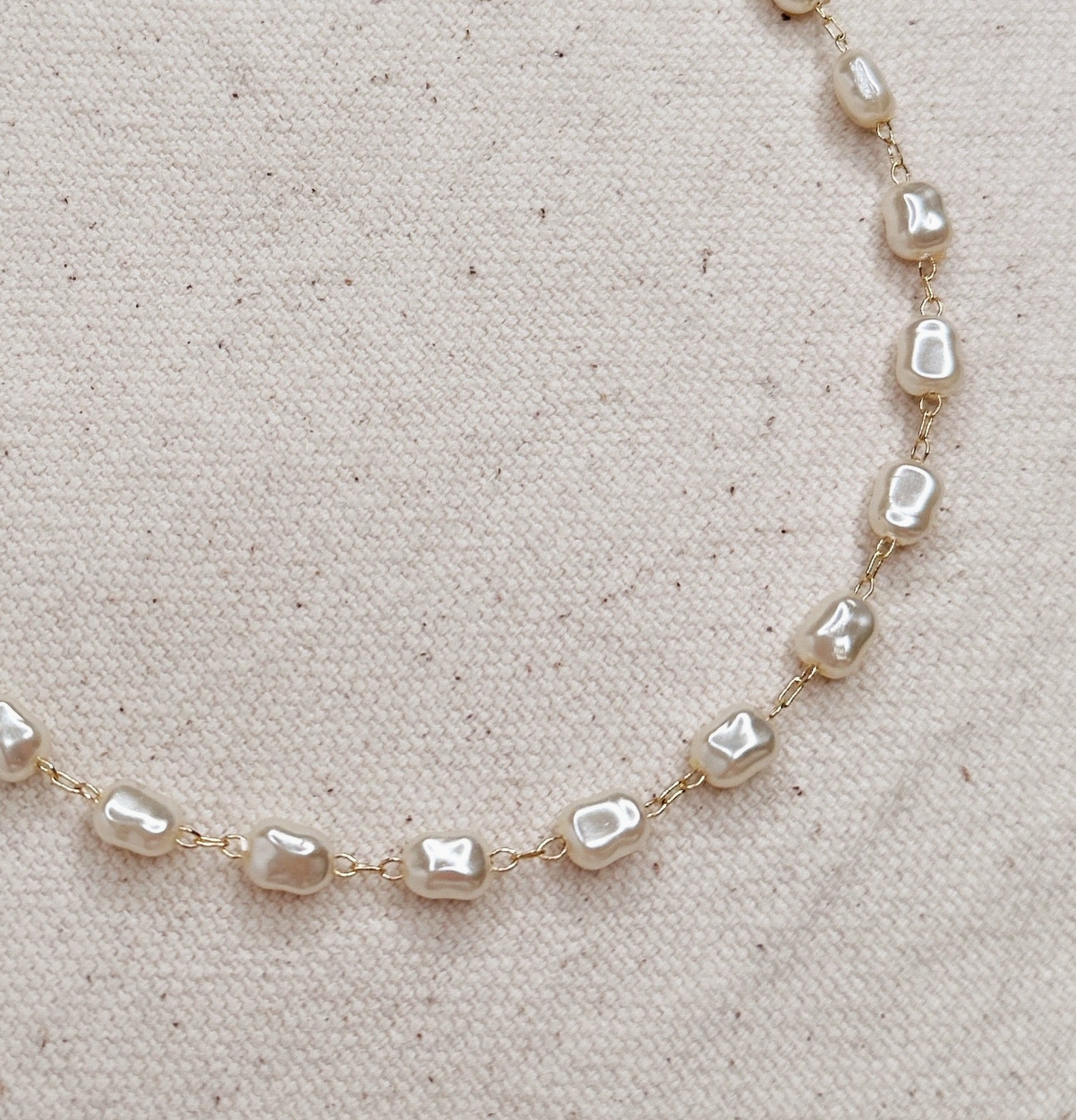 635 Baroque Pearl Necklace
