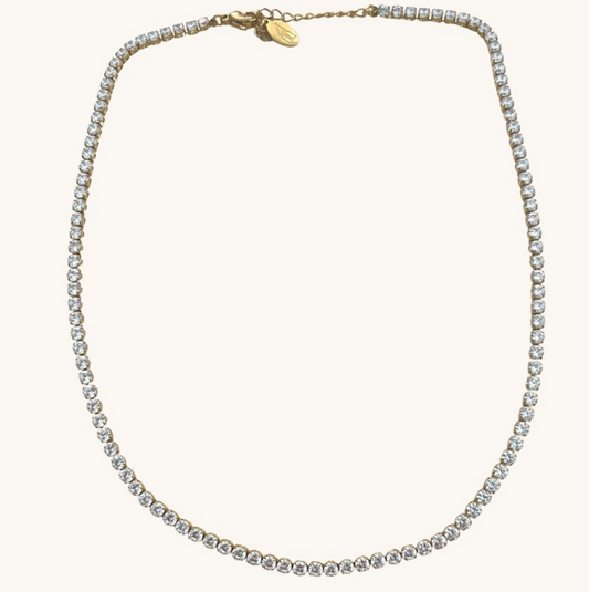 Stella Shimmer Necklace-Gold