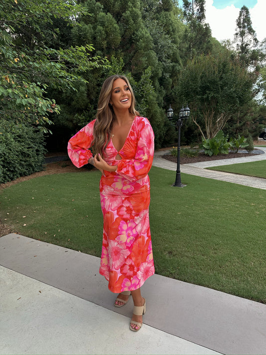 SUNSET SERENADE MAXI DRESS